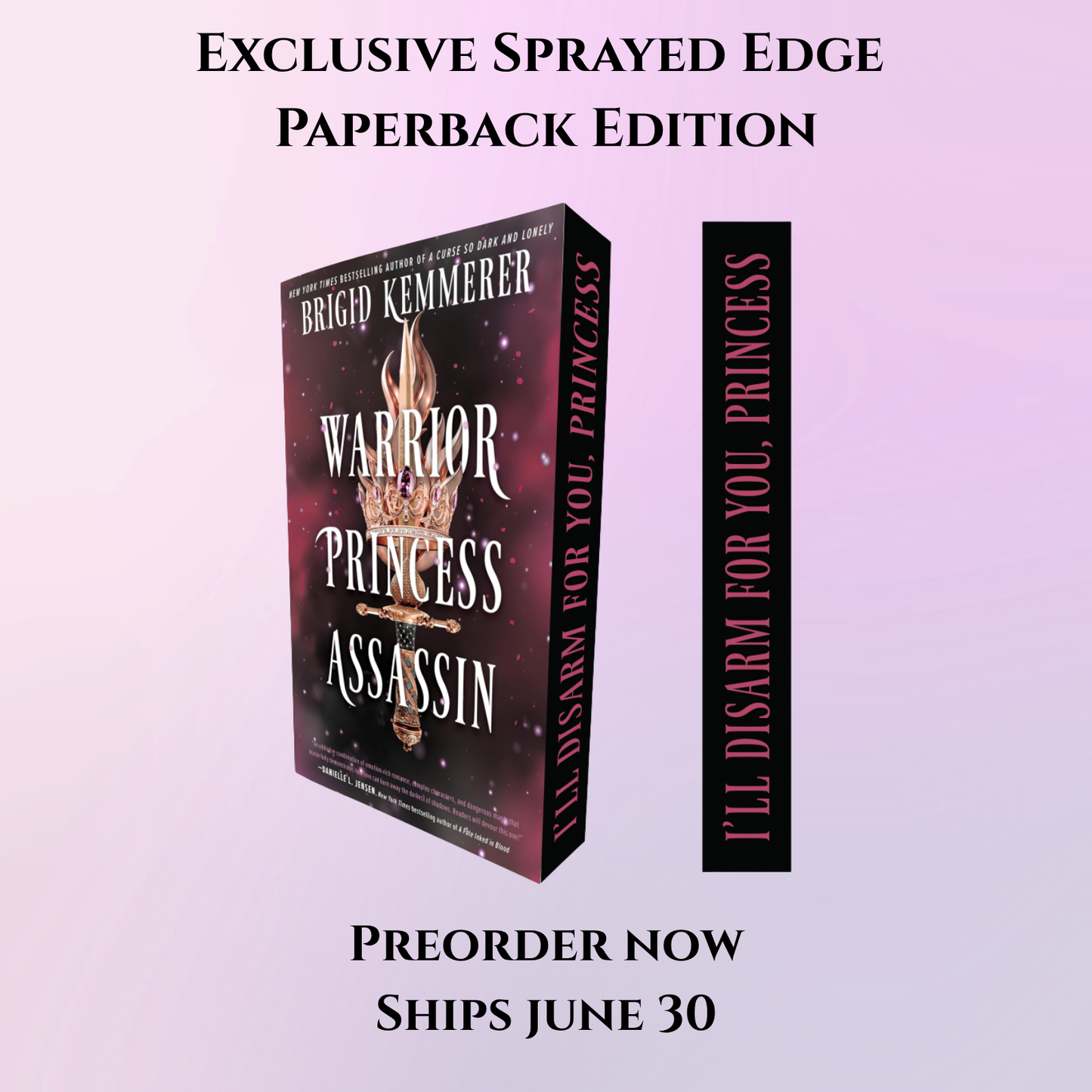 Warrior Princess Assassin - Exclusive Sprayed Edge Paperback PREORDER