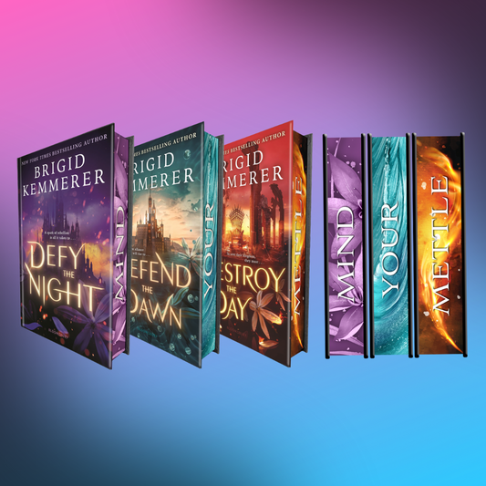BOOKS GOWNS & CROWNS PREORDER Defy the Night Trilogy Exclusive Festival Edition